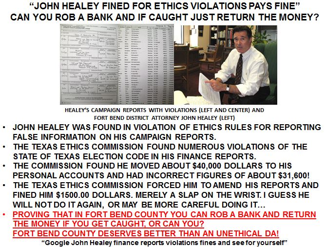 John Healey Fort Bend County District Attorney Office